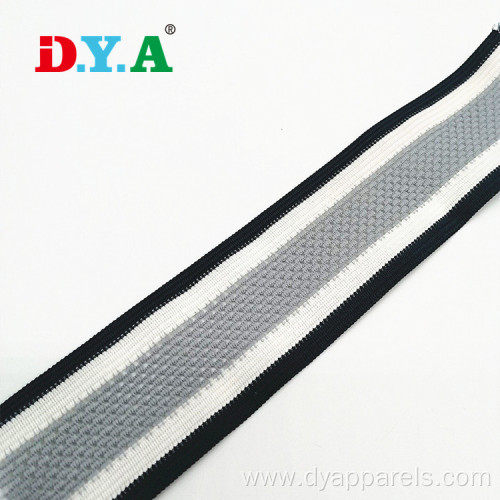 Flat Polyester Mesh Knitted Tape Webbing Band